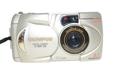 Olympus Camedia C-990 ZS fotocamera digitale compatibile batteria AA usata