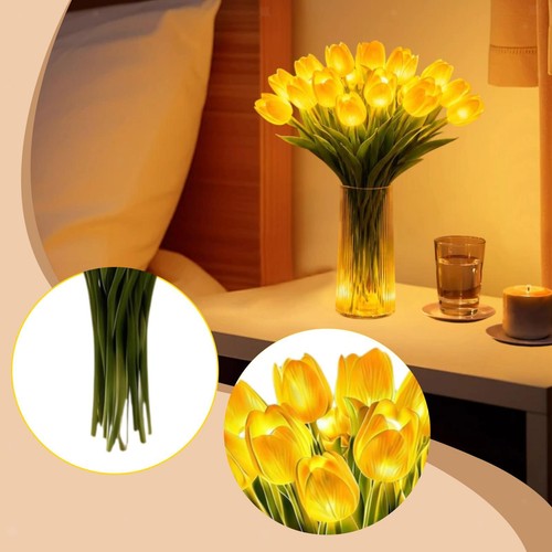 Décoration lumineuse florale