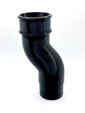 FloPlast fit tubo tondo gamba cane doppio gomito 68 mm stampato in 3D vari offset