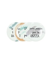 Tognana Set 4 piatti pizza con