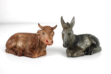 Coppia Statuette Plastica