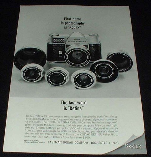 Pubblicità fotocamera kodak - pubblicità,