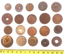 Lotto 20 Gettoni Vari REF85271