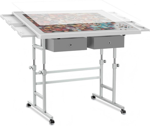 Tavolo puzzle plastica - tavolo,