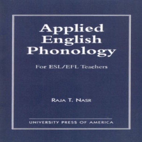 Applied english phonology for - phonology,