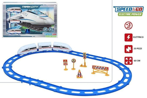 Pista treno elettrico - treno,