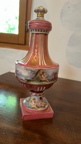 Potiche pot vase porcelaine - vase, en