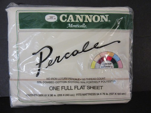 Cannon monticello percale off - percale,
