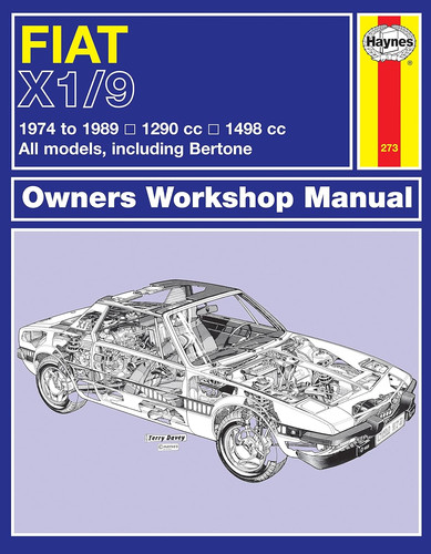 Fiat haynes - x1/9, 89)
