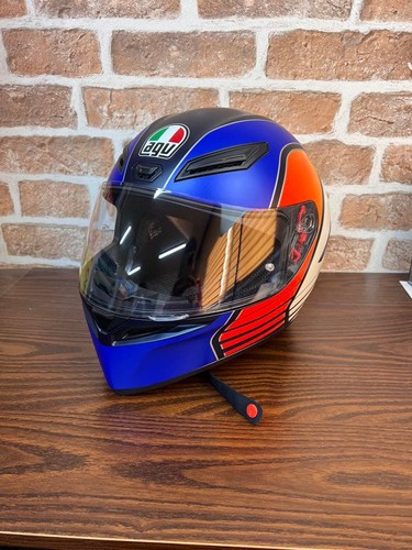Agv asian fit - fit, blue/orange