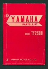Yamaha TY250-D (76-77) Lista