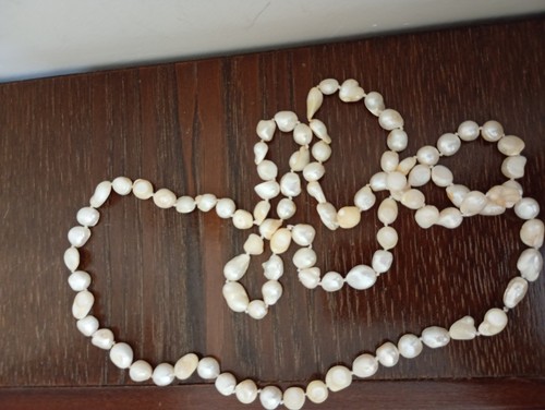 Collana perle fiume - collana, di