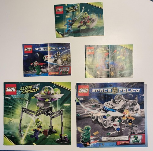 Lego sci space police alien - lego, sci-fi