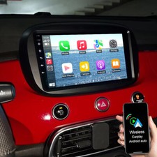 Per Fiat 500X 2014-2020 CarPlay Autoradio Car Stereo WiFi Navi GPS Android 13