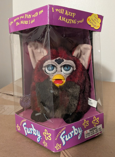Furby red wolf - furby, eyes
