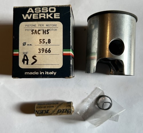 Pistone asso per motore sachs - pistone,