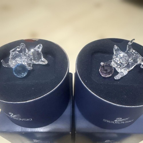 Swarovski crystal kitten - crystal,