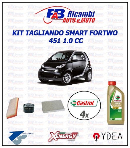 Kit tagliando per smart fortwo - kit,