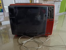 TV VINTAGE PHILIPS SV21 ORANGE ARANCIONE  926 23883 ANNI 70 