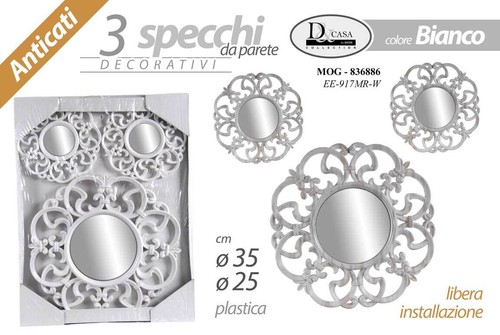 Set specchi parete - specchi,