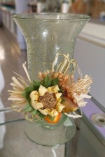 Vaso/ vasetto vetro gocce