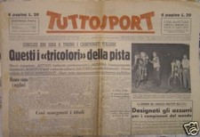 TUTTOSPORT LUNEDI' 31/7/1950