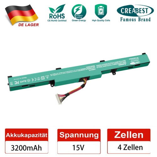 Batteria 15v per asus - asus, a41n1501