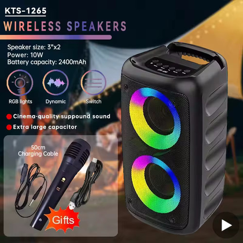 Karaoke bluetooth speaker - bluetooth,