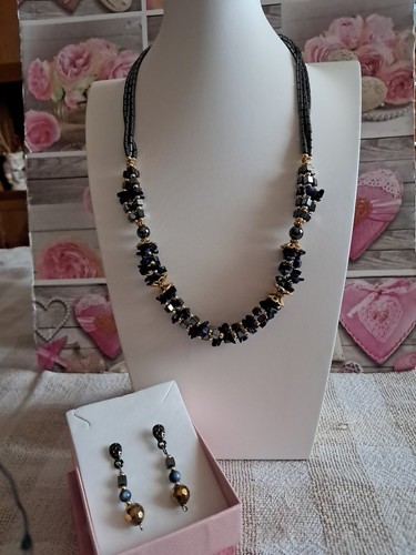 Collana orecchini in - collana, e