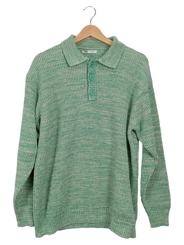 Zara maglione uomo verde - zara,