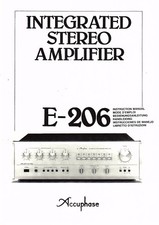 Accuphase manuale di