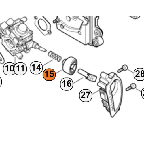 Supporto leva aria carburatore - supporto,