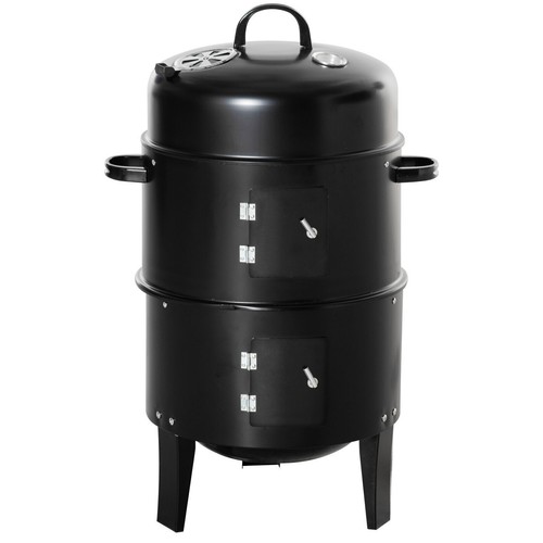 Affumicatore carbone bbq - a,