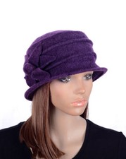 Cappello donna viola M495