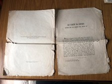ANTICO DOCUMENTO LE CARTE DA