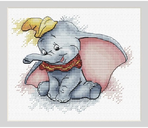Baby dumbo elefante disney kit - elefante,