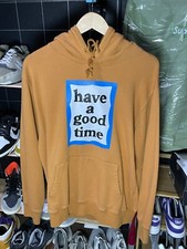 Felpa con cappuccio Preloved Have A Good Time CORNICE BLU HAGT