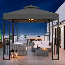 8 Ft. X 8 Ft. Gray Outdoor