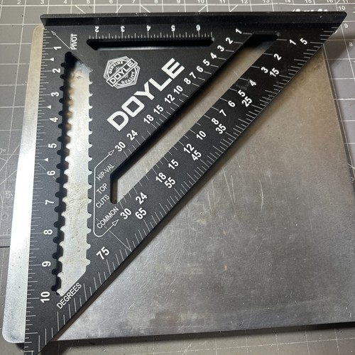 Doyle metal speed square - metal,