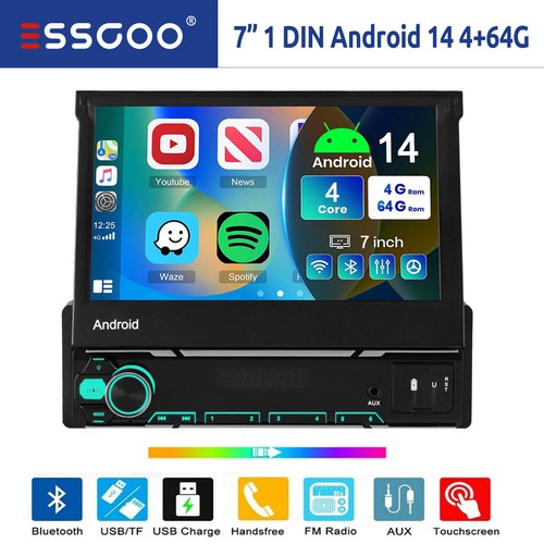 Autoradio din flip out - 7",