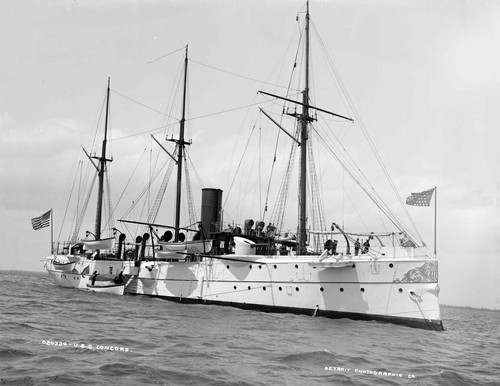 1890 uss concord nave - 1890,