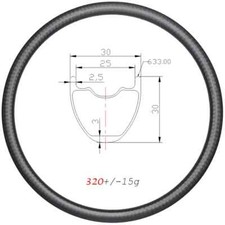 Cerchi in fibra di carbonio