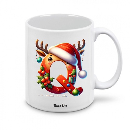 Tazza natale con lettere