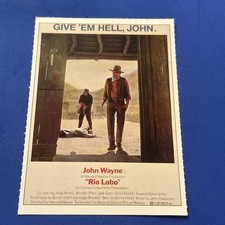 RIO LOBO Locandina Poster