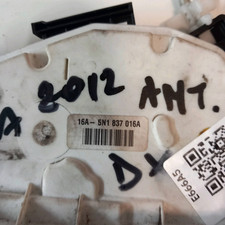 serratura porta anteriore rh per VOLKSWAGEN SCIROCCO (13) 2.0 TDI DPF e666a5 5N1837016F