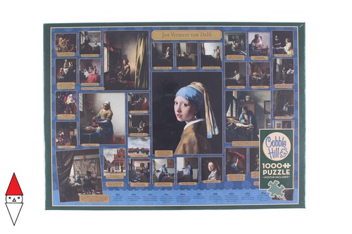 Puzzle cobble hill vermeer - puzzle,