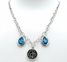 Collana con moneta cubik - e,