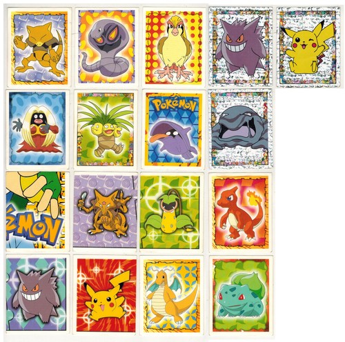Pokemon lotto figurine - lotto, 17