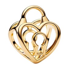PANDORA Charm In Oro Con Cuore