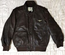 Giubbino Aeronautica militare pilota aviatore pelle ovina Taglia XL (52)